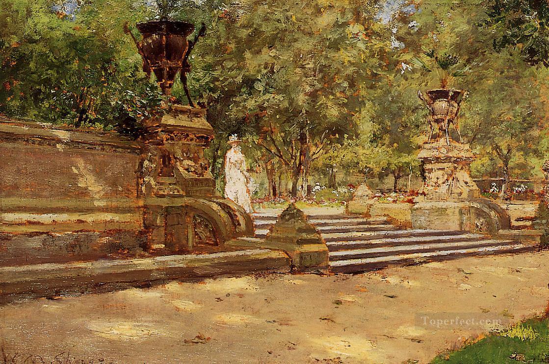 Prospect Park Brooklyn William Merritt Chase Oil Paintings